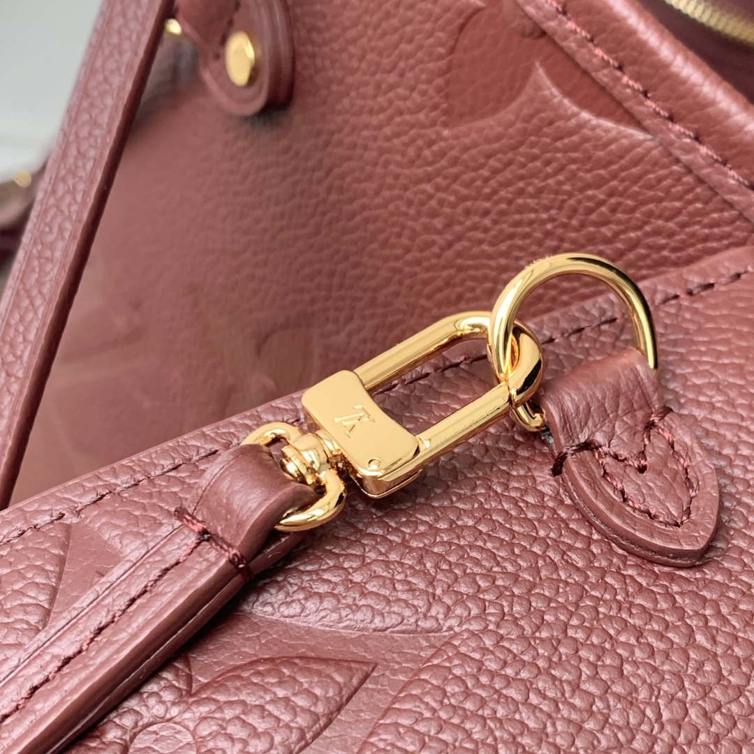 LV M25855 Louis Vuitton Neverfull MM Bag Grenat