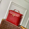 LV M25856 Louis Vuitton Nice BB Bag Monogram Red