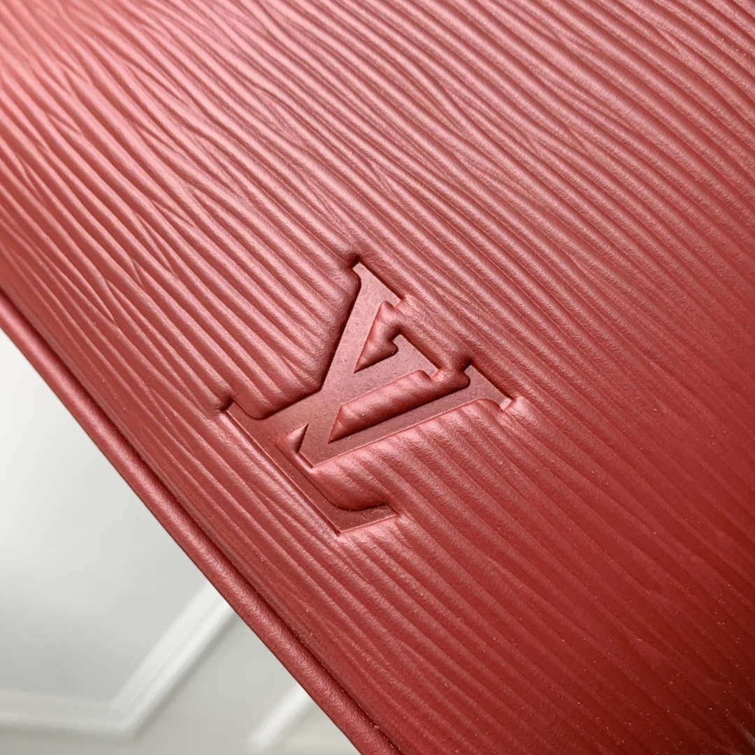 LV M25856 Louis Vuitton Nice BB Bag Monogram Red