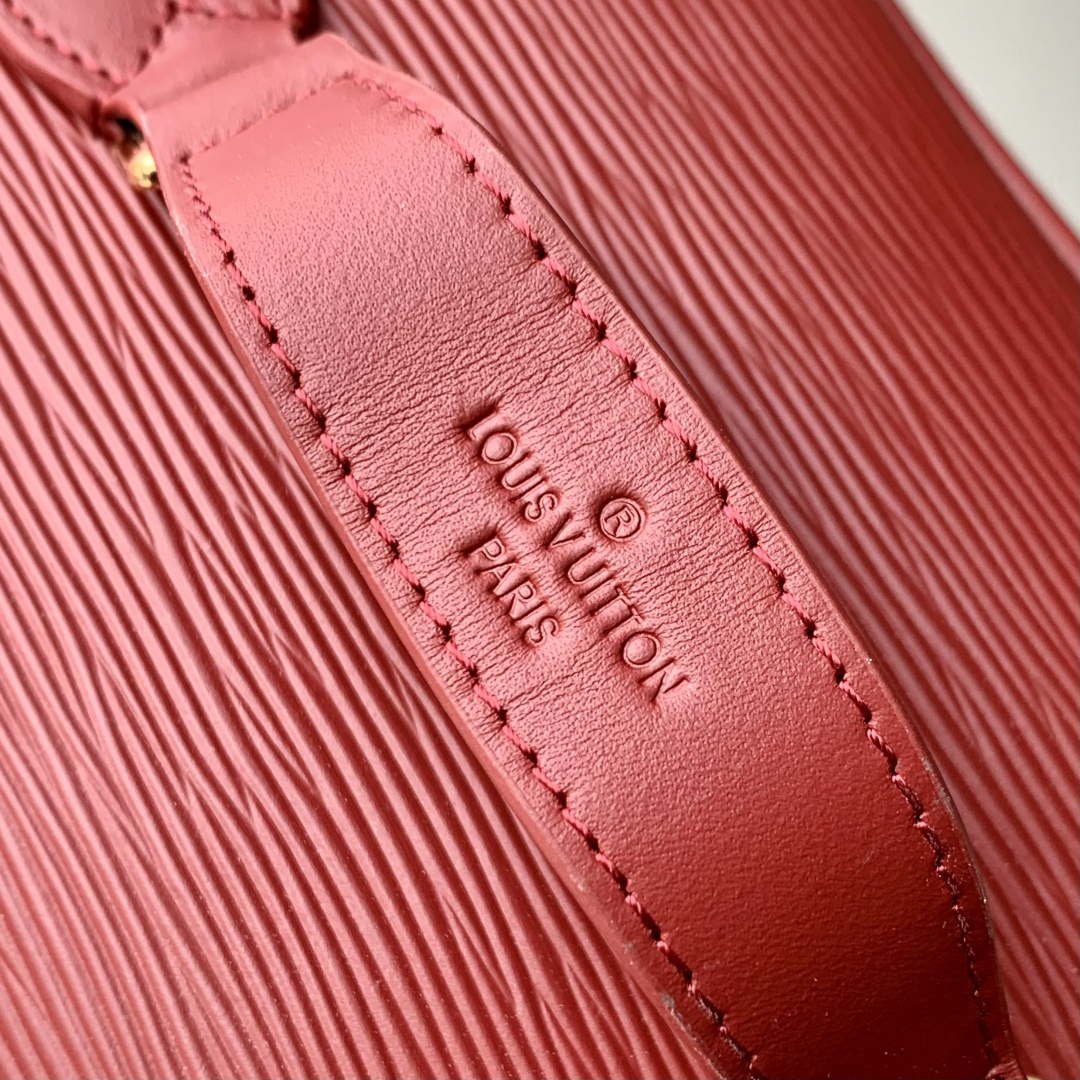 LV M25856 Louis Vuitton Nice BB Bag Monogram Red