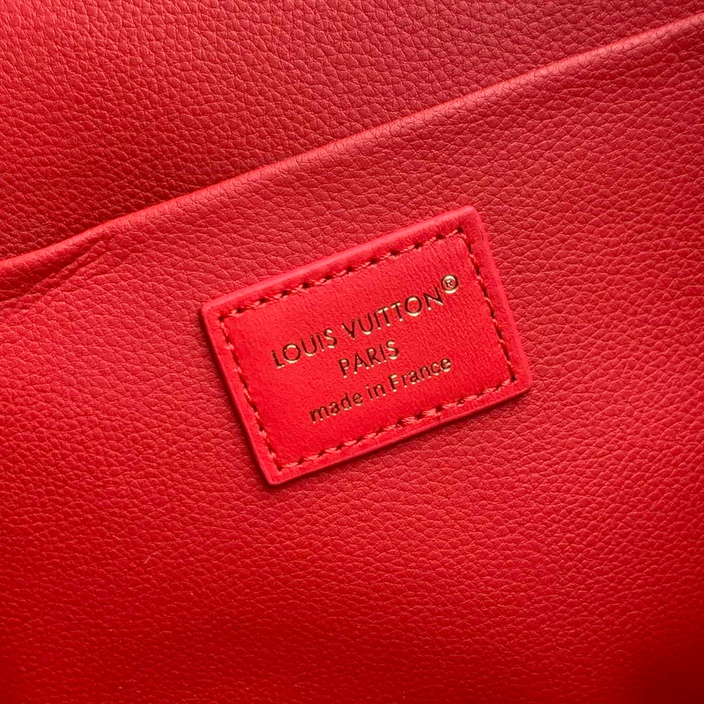 LV M25856 Louis Vuitton Nice BB Bag Red