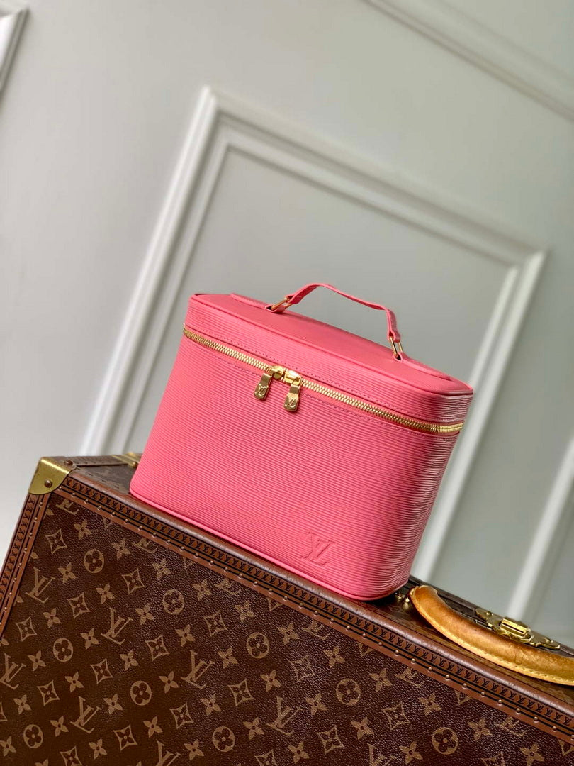 LV M25856 Louis Vuitton Nice BB Bag Tender Bliss Pink