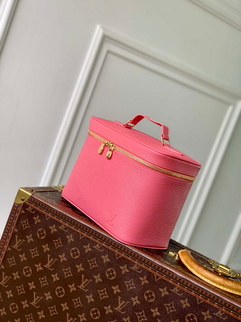 LV M25856 Louis Vuitton Nice BB Bag Tender Bliss Pink