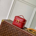 LV M25857 Louis Vuitton Nice Nano Bag Monogram Red