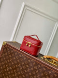 LV M25857 Louis Vuitton Nice Nano Bag Monogram Red
