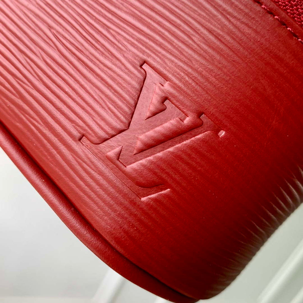 LV M25857 Louis Vuitton Nice Nano Bag Monogram Red