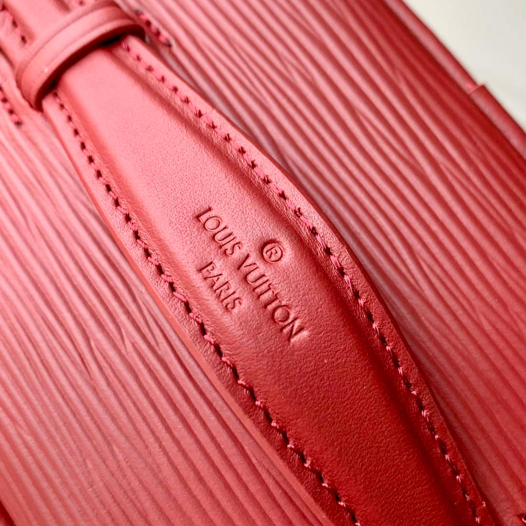 LV M25857 Louis Vuitton Nice Nano Bag Monogram Red