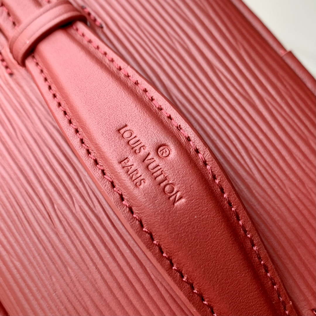 LV M25857 Louis Vuitton Nice Nano Bag Monogram Red