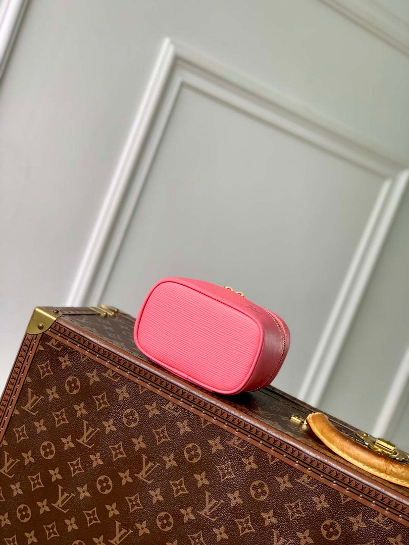 LV M25857 Louis Vuitton Nice Nano Bag Tender Bliss Pink