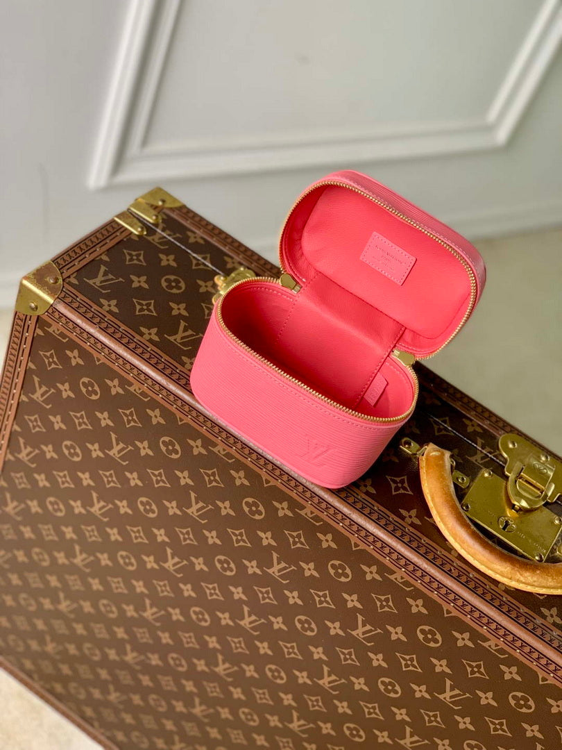 LV M25857 Louis Vuitton Nice Nano Bag Tender Bliss Pink