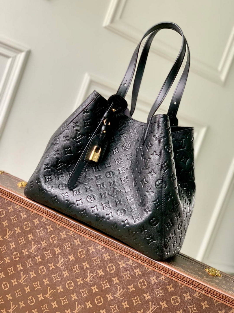 LV M25860 Louis Vuitton All In One MM Bag Black