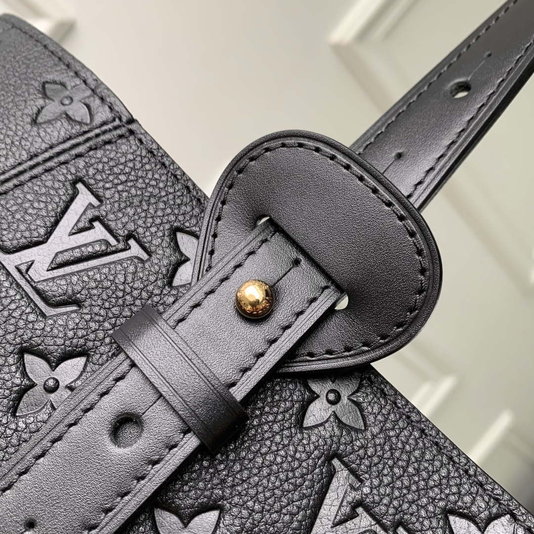 LV M25860 Louis Vuitton All In One MM Bag Black