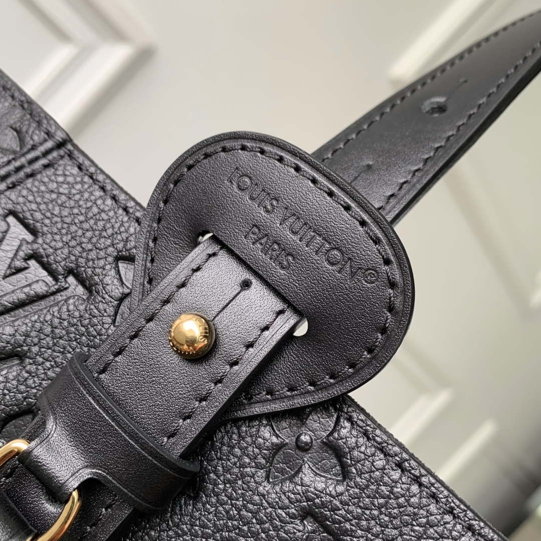 LV M25860 Louis Vuitton All In One MM Bag Black