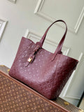 LV M25888 Louis Vuitton All In One MM Bag Wine Red