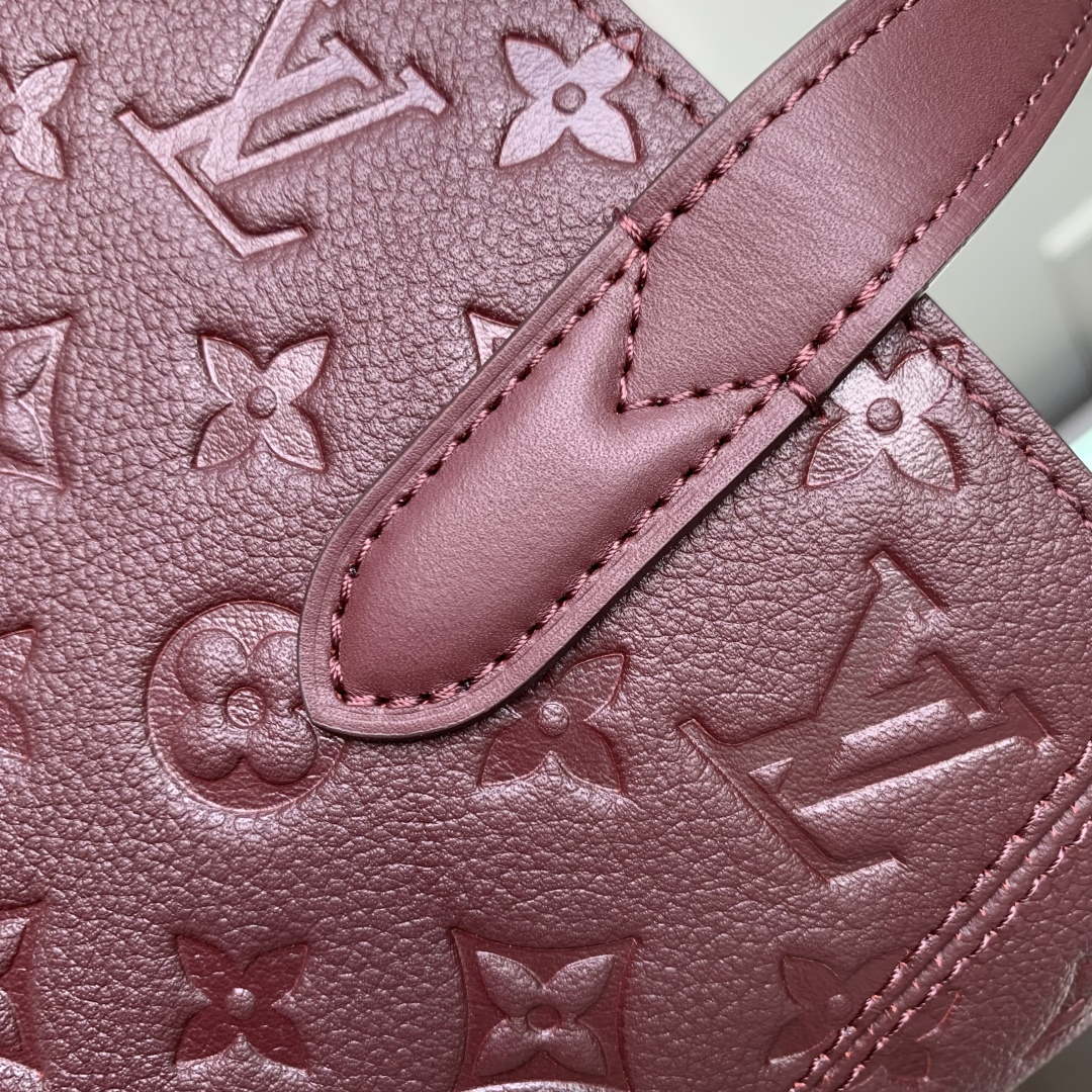 LV M25888 Louis Vuitton All In One MM Bag Wine Red