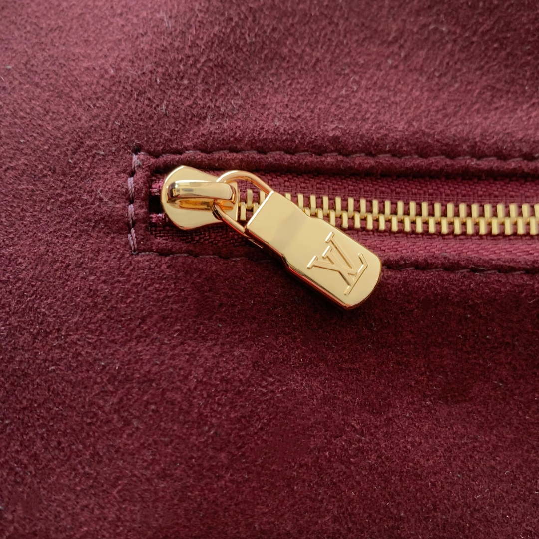 LV M25888 Louis Vuitton All In One MM Bag Wine Red