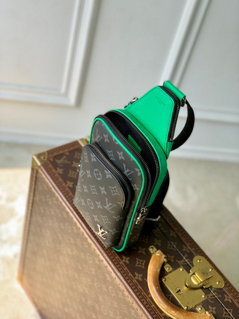 LV M25891 Louis Vuitton Avenue Slingbag PM Bamboo Green