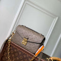 LV M25910 Louis Vuitton Pochette Metis East West Bag Smoke