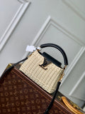 LV M26003 Louis Vuitton Capucines Mini Bag Black