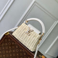 LV M26004 Louis Vuitton Capucines Mini Bag White