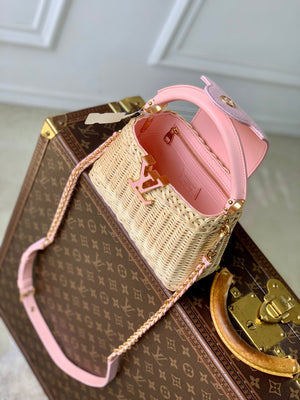 LV M26005 Louis Vuitton Capucines Mini Bag Light Pink - Default Title - View 10