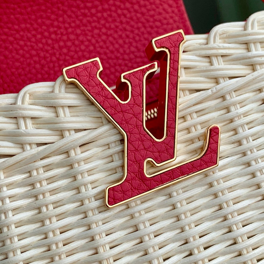 LV M26005 Louis Vuitton Capucines Mini Bag Pink