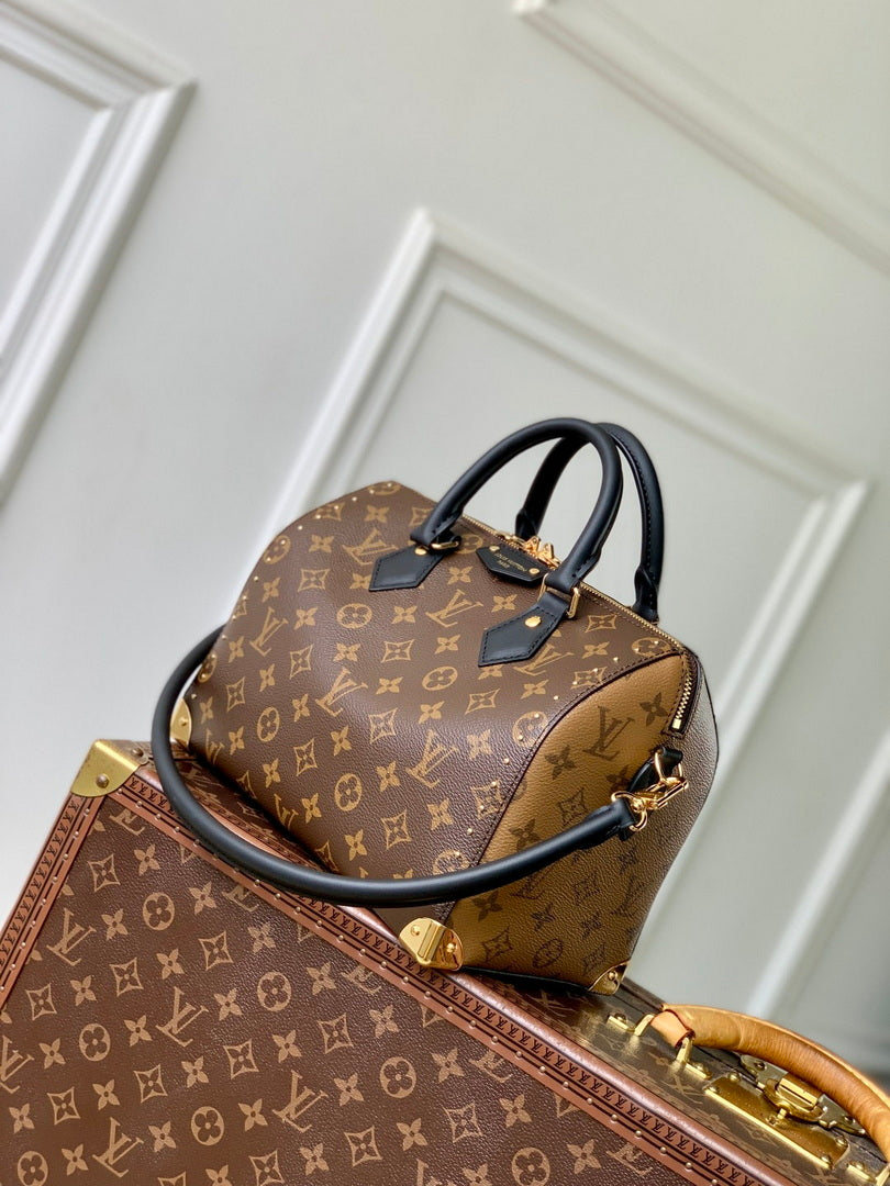 LV M26181 Louis Vuitton Speedy 25 Trunk Bag Monogram