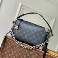 LV M26226 Louis Vuitton Side Trunk MM East West Bag Black