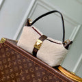 LV M26245 Louis Vuitton Pochette Mia Bag Creme