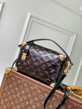 LV M26304 Louis Vuitton Side Trunk MM Bag Acajou