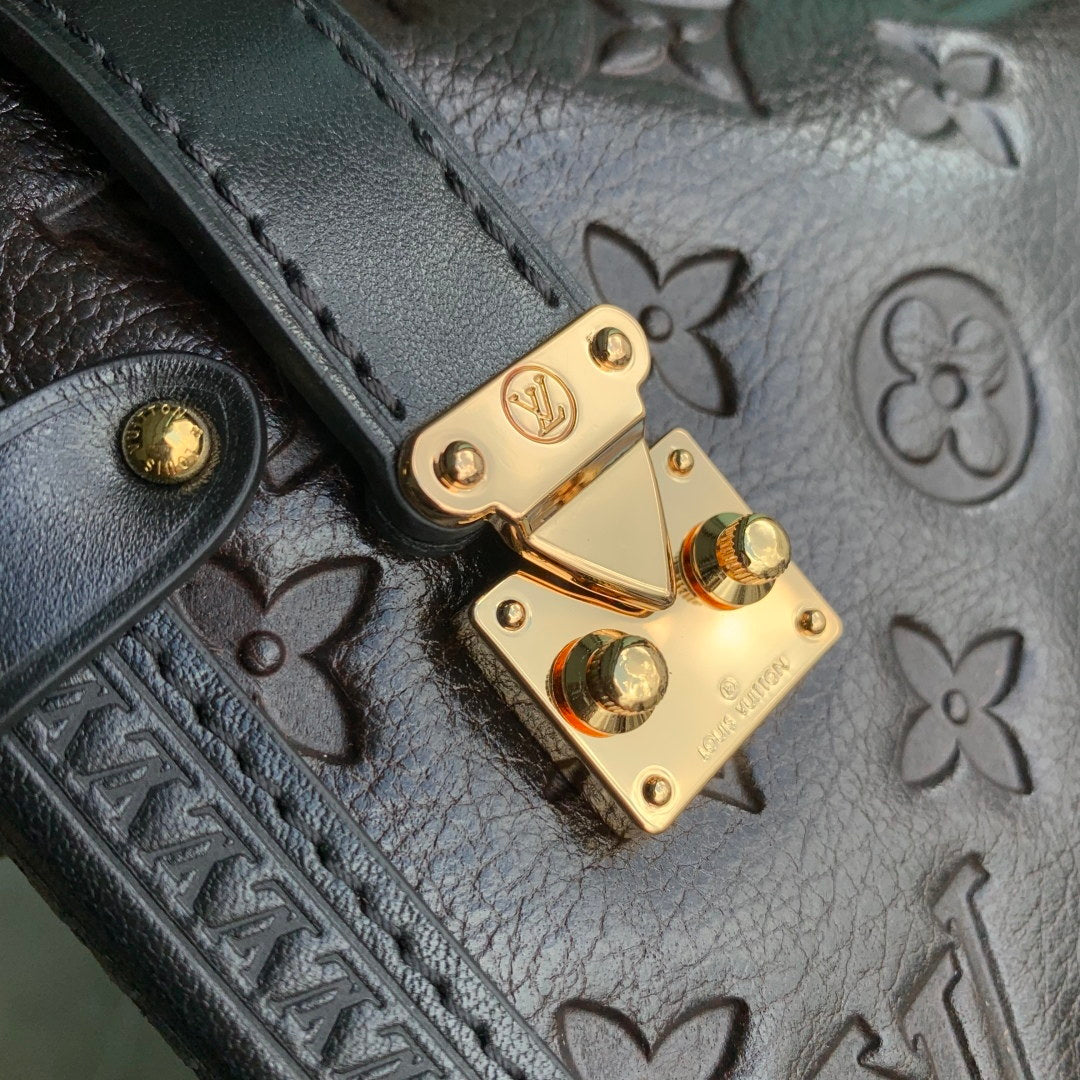 LV M26304 Louis Vuitton Side Trunk MM Bag Acajou