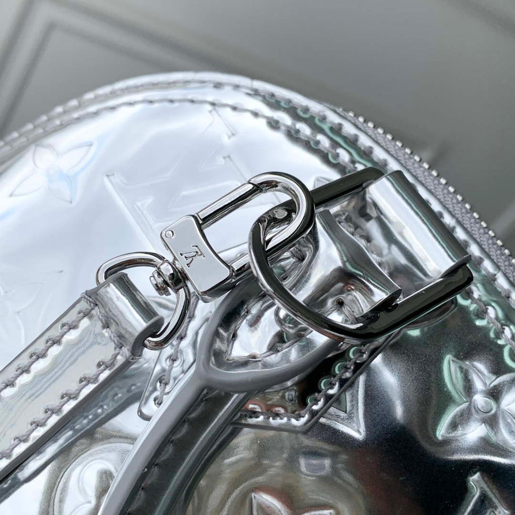 LV M26335 Louis Vuitton Alma BB Bag Silver