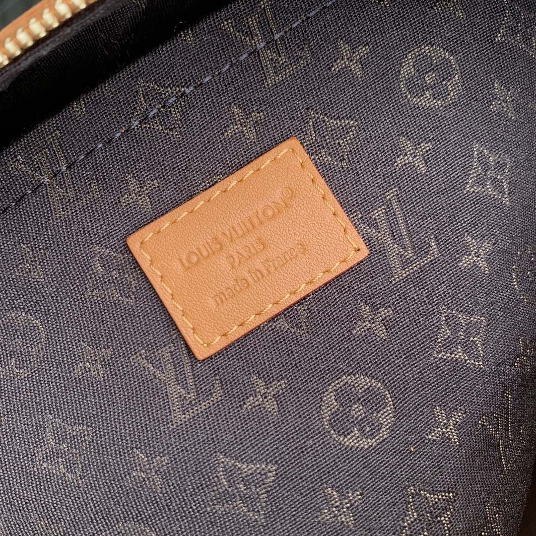 LV M26358 Louis Vuitton Express MM Bag Orange Crocodile Pattern