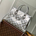 LV M26373 Louis Vuitton OnTheGo PM Bag Silver