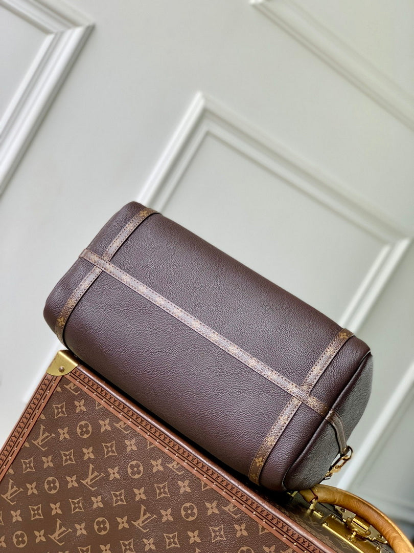 LV M26397 Louis Vuitton Express MM Bag Monogram/Acajou