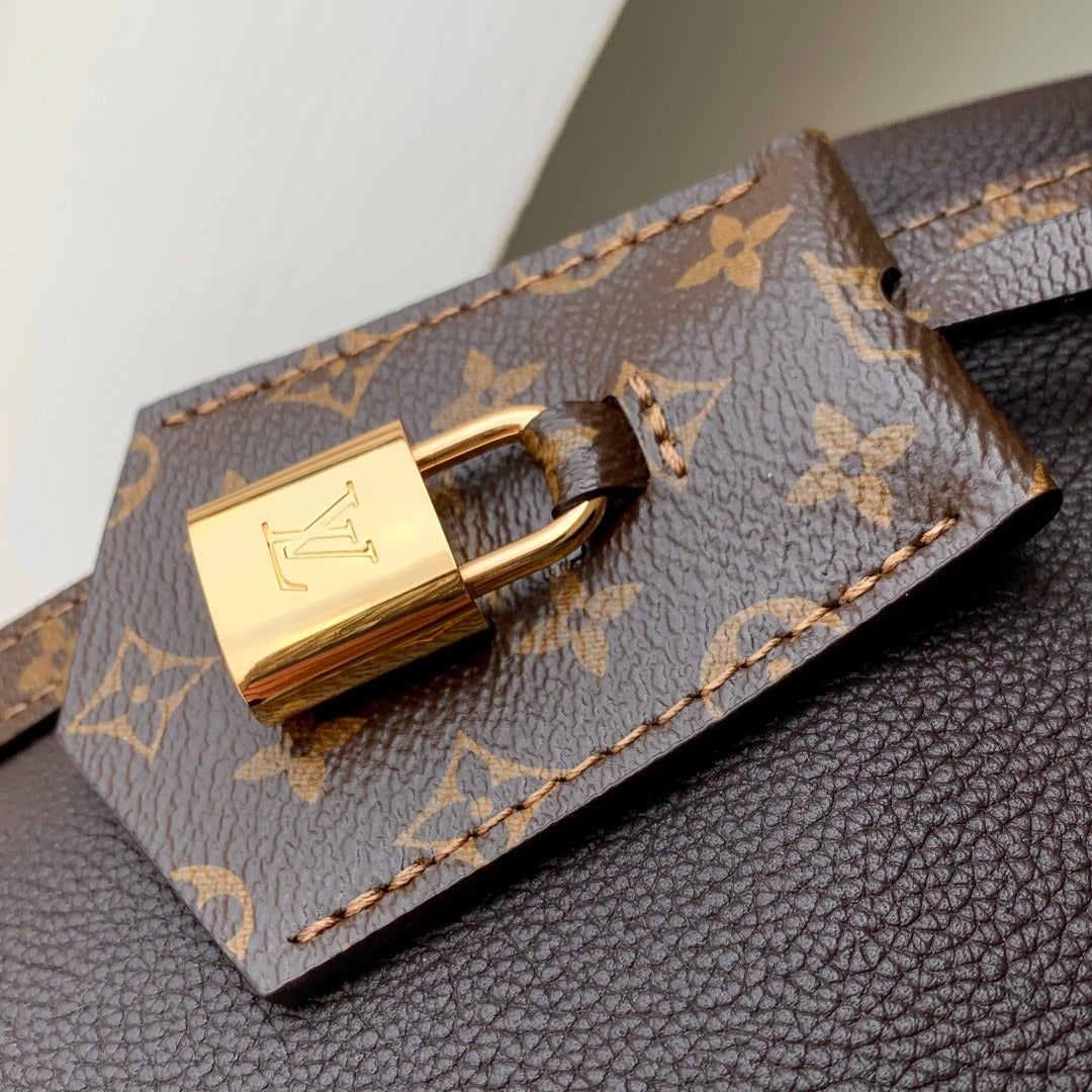 LV M26397 Louis Vuitton Express MM Bag Monogram/Acajou
