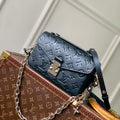 LV M26456 Louis Vuitton Pochette Metis East West Bag Black