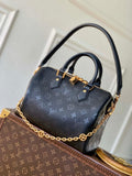 LV M26486 Louis Vuitton Speedy Soft Bandouliere 25 Bag Black