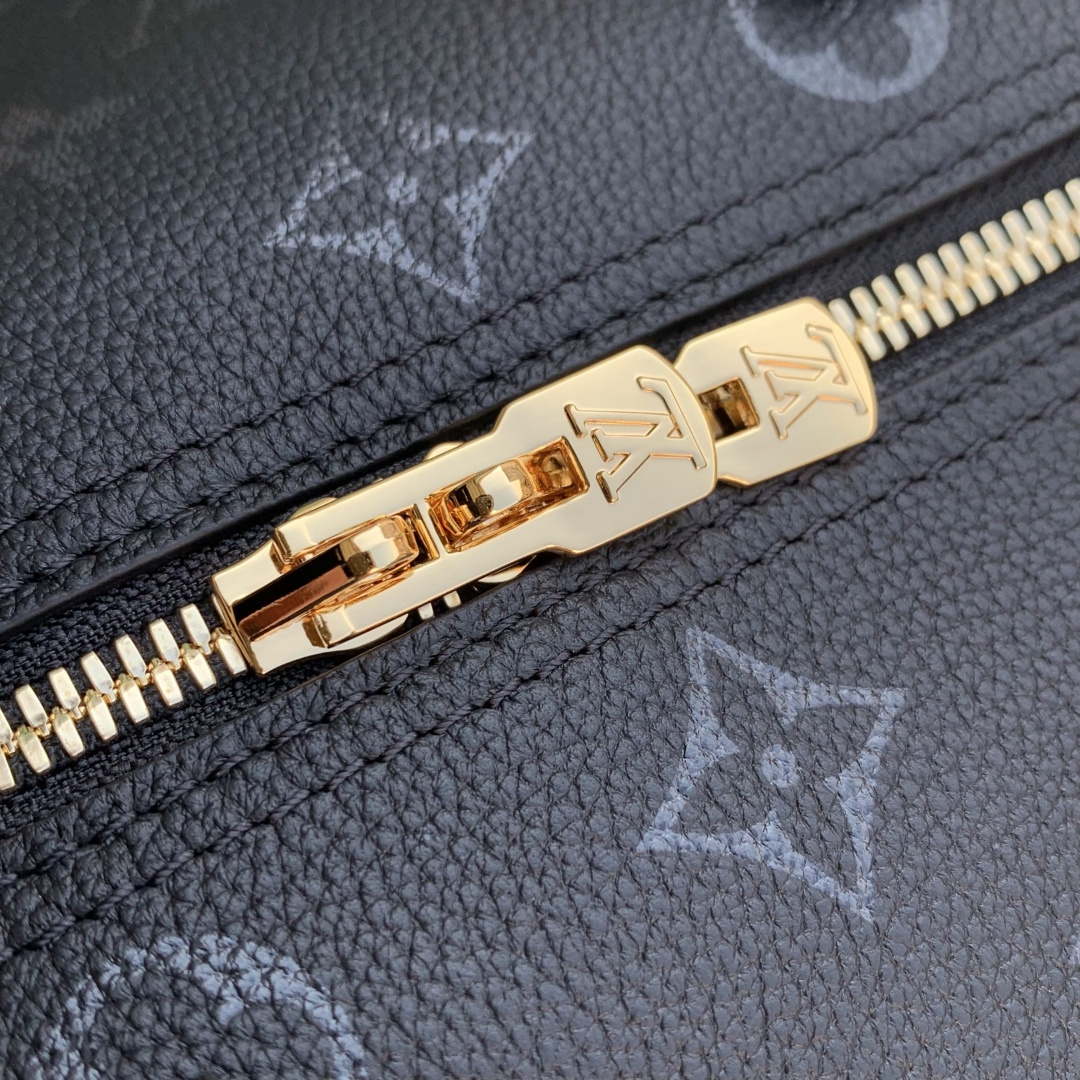 LV M26486 Louis Vuitton Speedy Soft Bandouliere 25 Bag Black