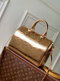 LV M26497 Louis Vuitton Speedy Bandouliere 25 Bag Copper