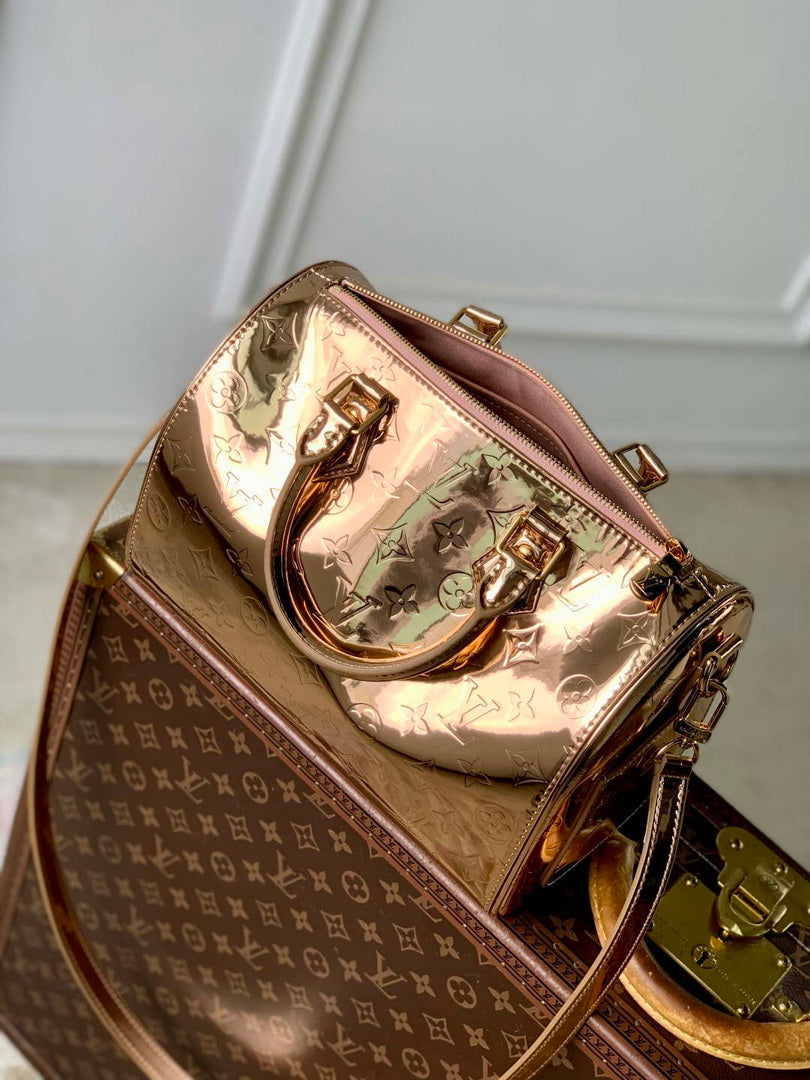 LV M26497 Louis Vuitton Speedy Bandouliere 25 Bag Copper