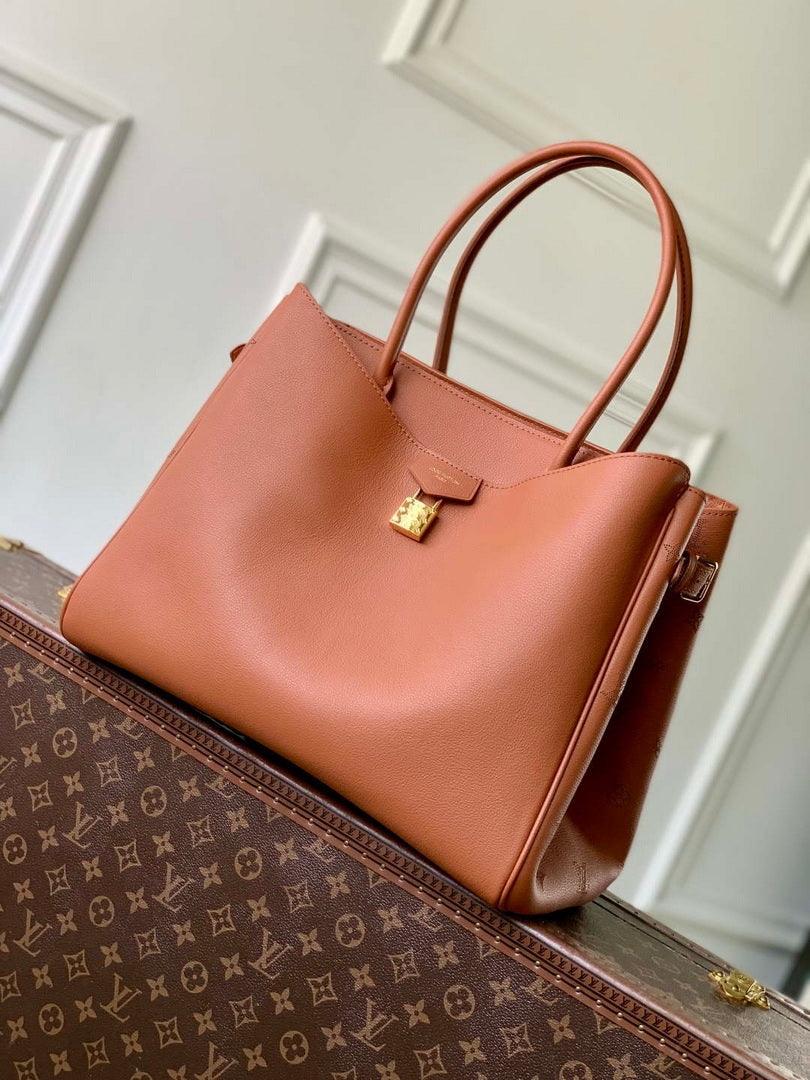 LV M26501 Louis Vuitton Vendome MM Bag Cognac Brown