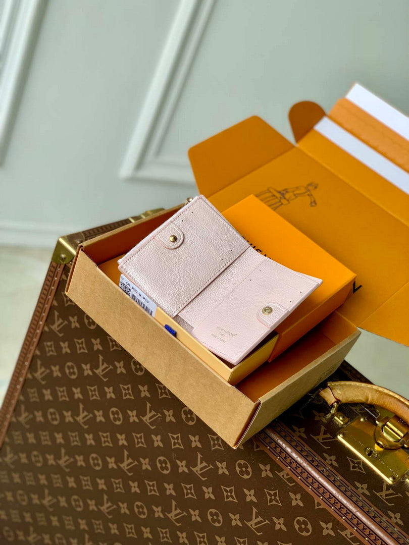LV M26517 Louis Vuitton Lisa Wallet Snowy Pearl