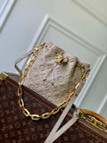LV M26530 Louis Vuitton Coussin Bucket Bag Beige