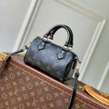 LV M26573 Louis Vuitton Nano Speedy Bag Black