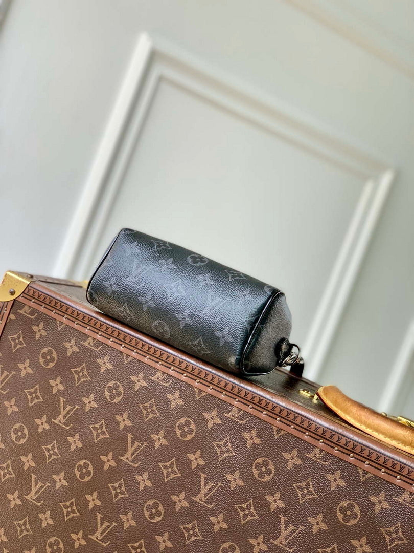 LV M26573 Louis Vuitton Nano Speedy Bag Black
