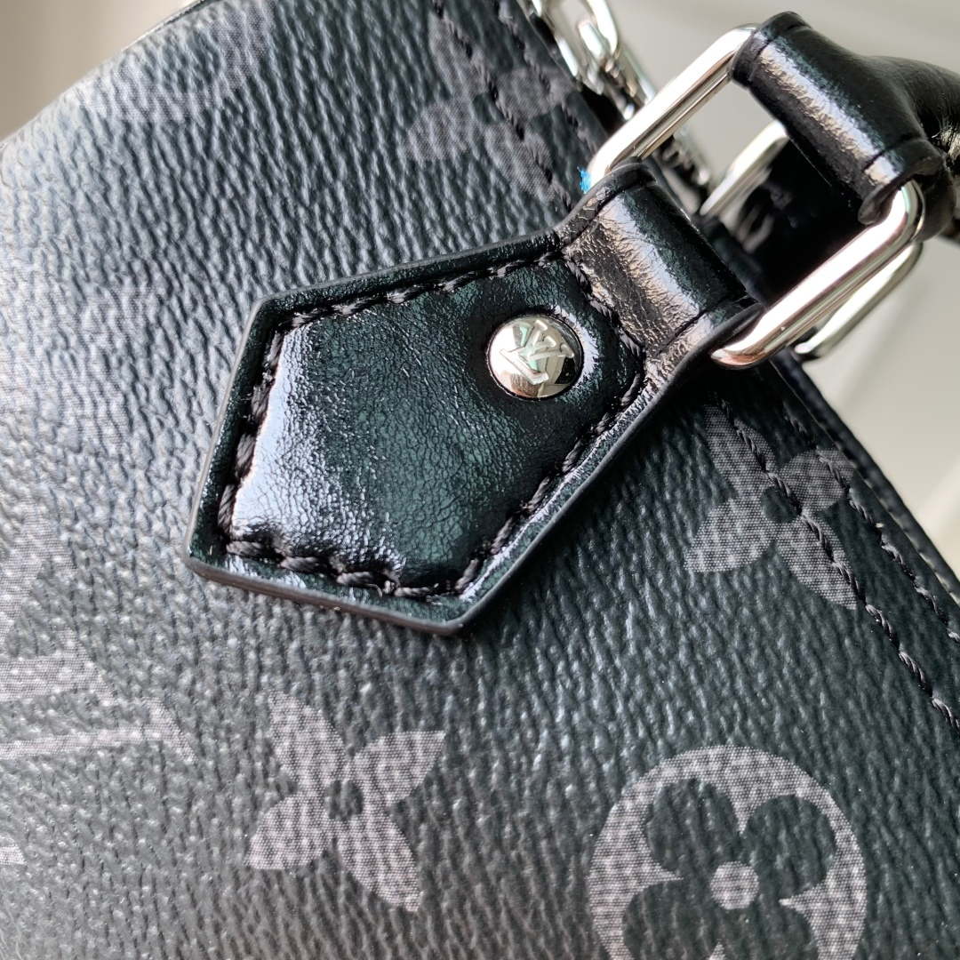 LV M26573 Louis Vuitton Nano Speedy Bag Black