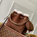 LV M26684 Louis Vuitton Bella Handbag Chocolate