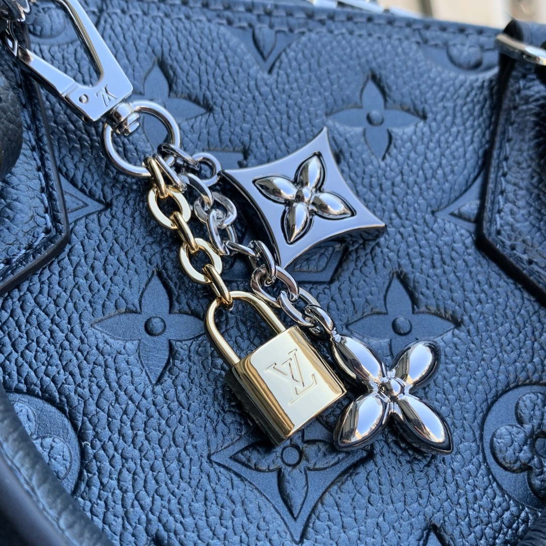 LV M26686 Louis Vuitton Alma BB Bag Shimmery Ink