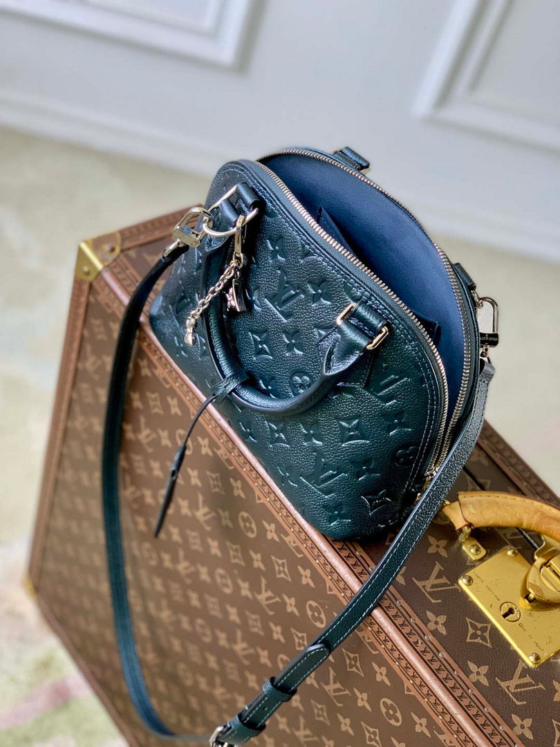 LV M26686 Louis Vuitton Alma BB Bag Shimmery Ink